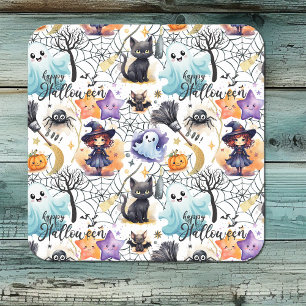 Charming Halloween Square Papper Underlägg Kvadrat