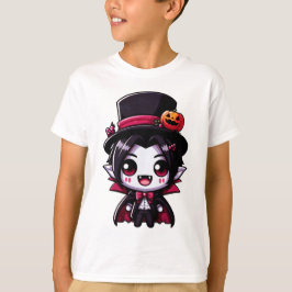 "Charming Halloween Vampire Character" T Shirt