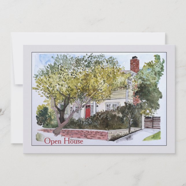 Charming Home-inbjudan Inbjudningar (Framsida)