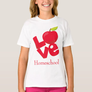 Charming Homeschool Kärlek T Shirt