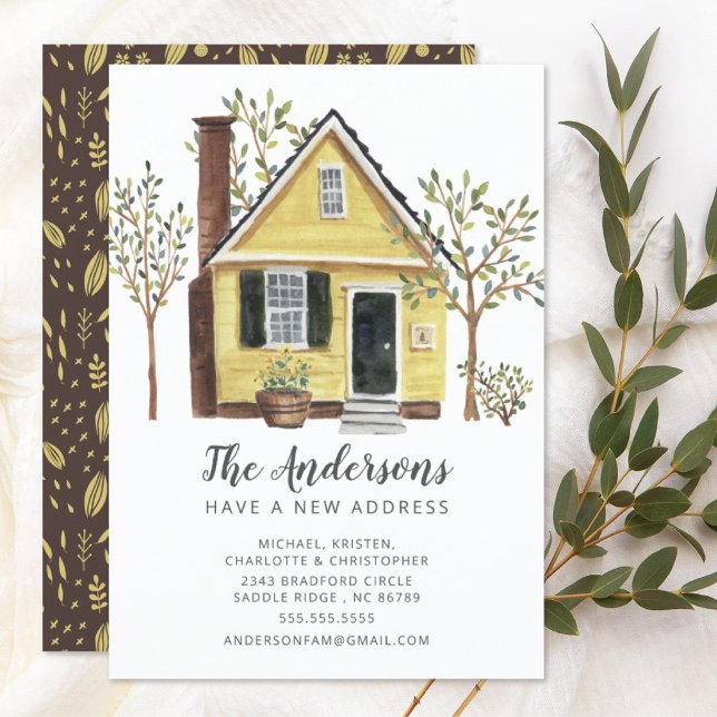 Charming House | Meddelande om Flytta Inbjudningar (Skapare uppladdad)