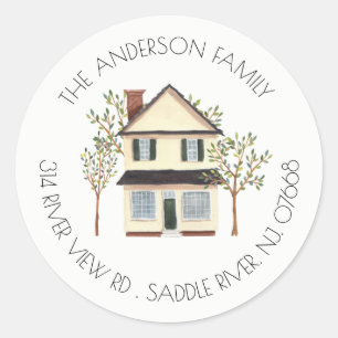 Charming House Ny etikett för hemadress