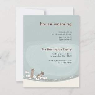 Charming House Warming Party-inbjudan Inbjudningar