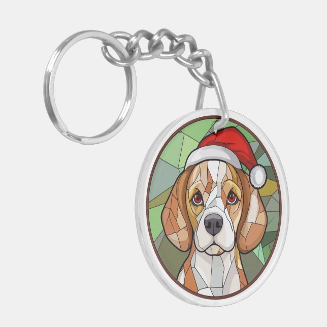 Charming Hund Cheer: Beagle themed jul (Vänstra Framsidan)