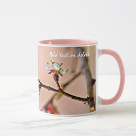 Charming Japanska Apricot-Blommar Mugg