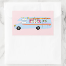 Charming jul Camper Vintage RV Julafton