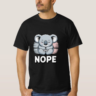 Charming Koala "NOPE" T Shirt