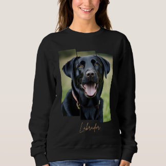 Charming Labrador Retriever Portrait - Triptych Ar T Shirt