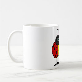 Charming Ladybug Ceramic Mugg