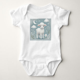 Charming Lamb Måne Clouds T Shirt