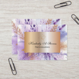 Charming Lavender II Mighty 3,5 x 2,5-tums Buss-ko Visitkort