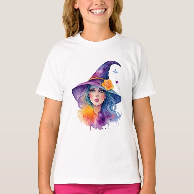Charming Little Witch T Shirt (Framsida)