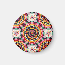 Charming Mandala Mönster Magnet