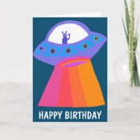 Charming Martian GRATTIS PÅ FÖDELSEDAGEN UFO