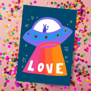 Charming Martian KÄRLEK Valentine-årsdagen