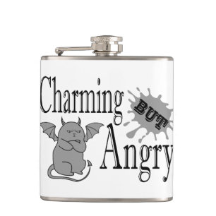 Charming men arg lite djävulen-citat. fickplunta