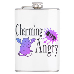 Charming men arg lite djävulen-citat. fickplunta