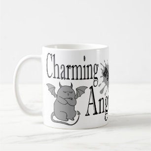 Charming men arg lite djävulen-citat. kaffemugg