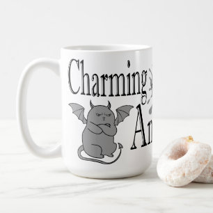 Charming men arg lite djävulen-citat. kaffemugg