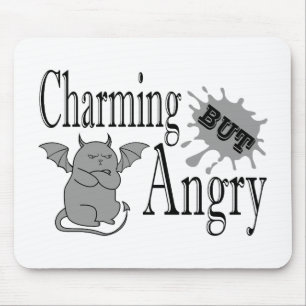 Charming men arg lite djävulen-citat. musmatta