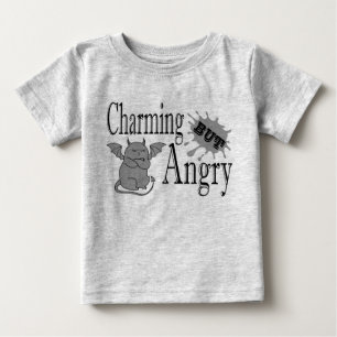 Charming men arg lite djävulen-citat. t shirt