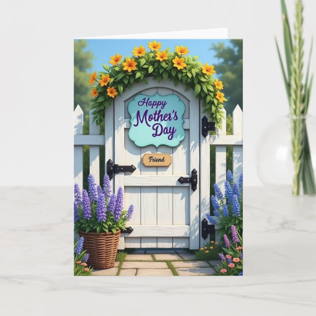 Charming Mothers Day Pathway Card Kort (Framsida)
