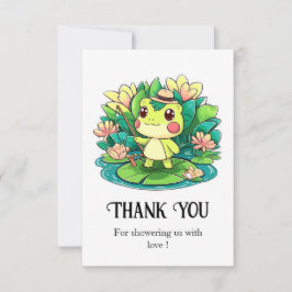 Charming Mystical Frog Baby Shower Tack Kort