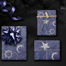 Charming Mystique | Silver Måne Stars Sol Amulet