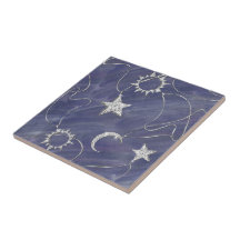 Charming Mystique | Silver Måne Stars Sol Amulet