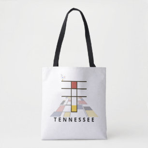 Charming Neoplasticism Stil Monogram. BREV T Tygkasse