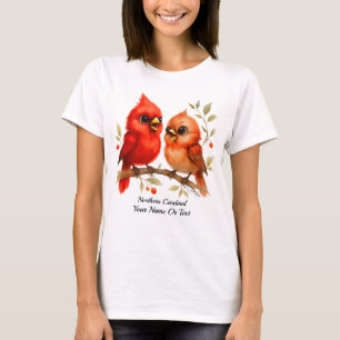 Charming Northern Kardinal T Shirt