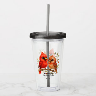 Charming Northern Kardinal Take Away Mugg