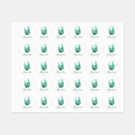 Charming Påskägg - Festive Illustration Klistermärke