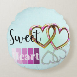 Charming Pastel Swehoney Pillow Rund Kudde