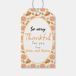 Charming personlig - tack för Gift Märkre Presentetikett