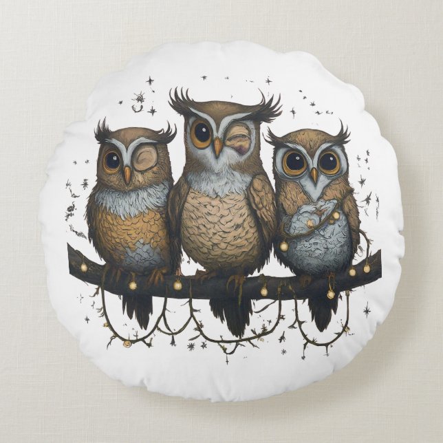 Charming Pillow Rund Kudde (Framsidan)