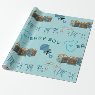 Charming Pojke Baby Showers and Newborn Gifts Presentpapper