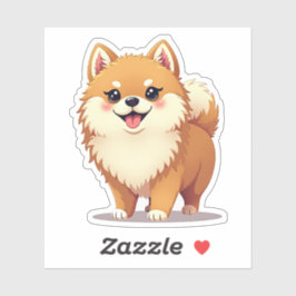 Charming Pommern, Kawaii Delight, Small Klistermärken