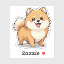 Charming Pommern, Playful Kawaii Render, Small