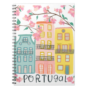 Charming Portugal husanteckningsbok Anteckningsbok