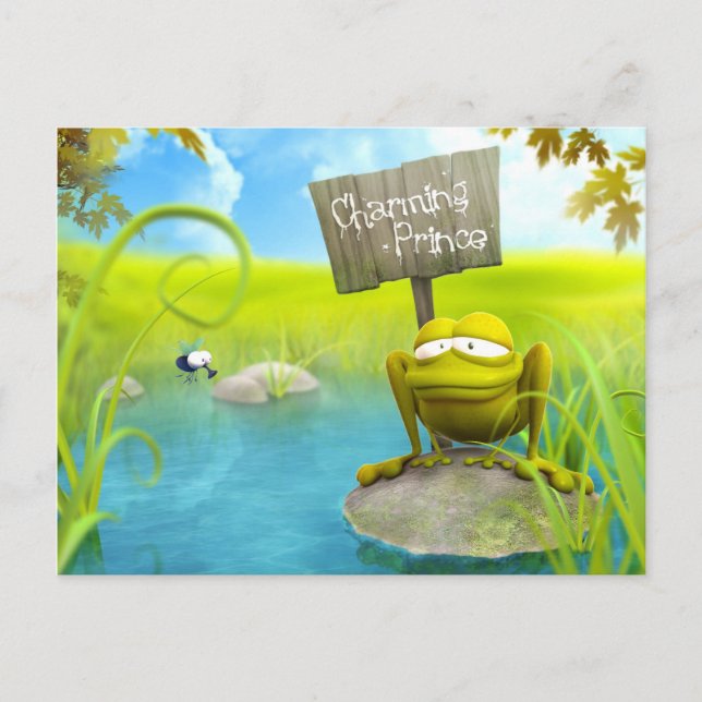 Charming prince vykort (Framsida)