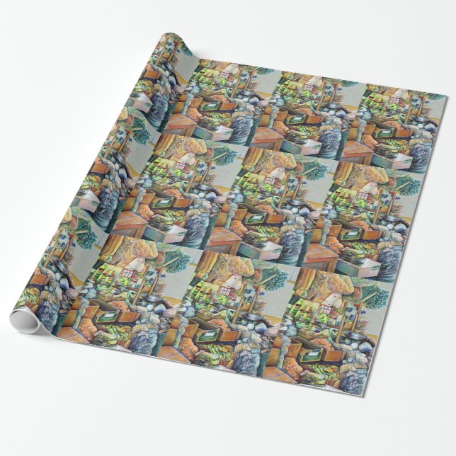 Charming Promises of bra Tekka Centre, Singapore Presentpapper (Utrullad)
