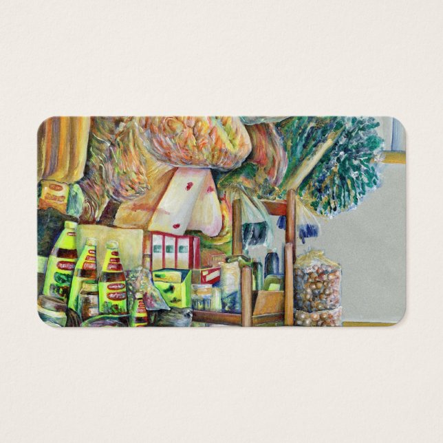 Charming Promises of bra Tekka Centre, Singapore Visitkort (Framsidan)