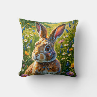 Charming Rabbit in Magic Meadow Kudde