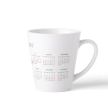 Charming Red Reindeer 2025 Anpassningsbar Calendar