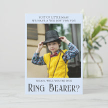 Charming Ring Bearer Frieri fotokort