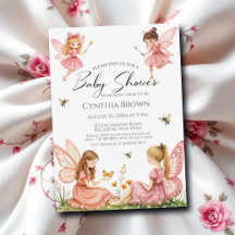 Charming Rosa Älvors Woodland Baby Shower