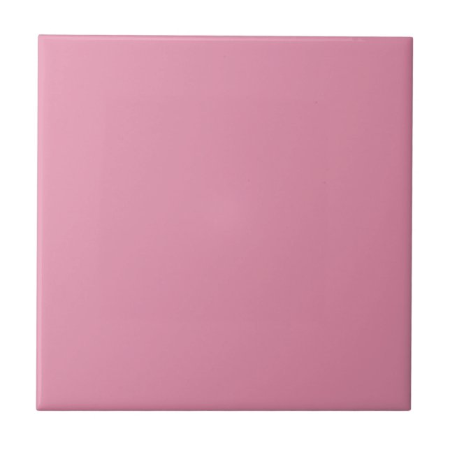 Charming Rosa Solid Färg Kakelplatta (Framsidan)