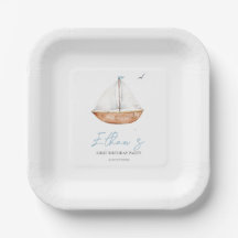 Charming Rustic Sailboat Birthday