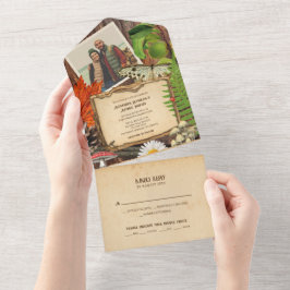 Charming Rustic Woodland Natature Inspired